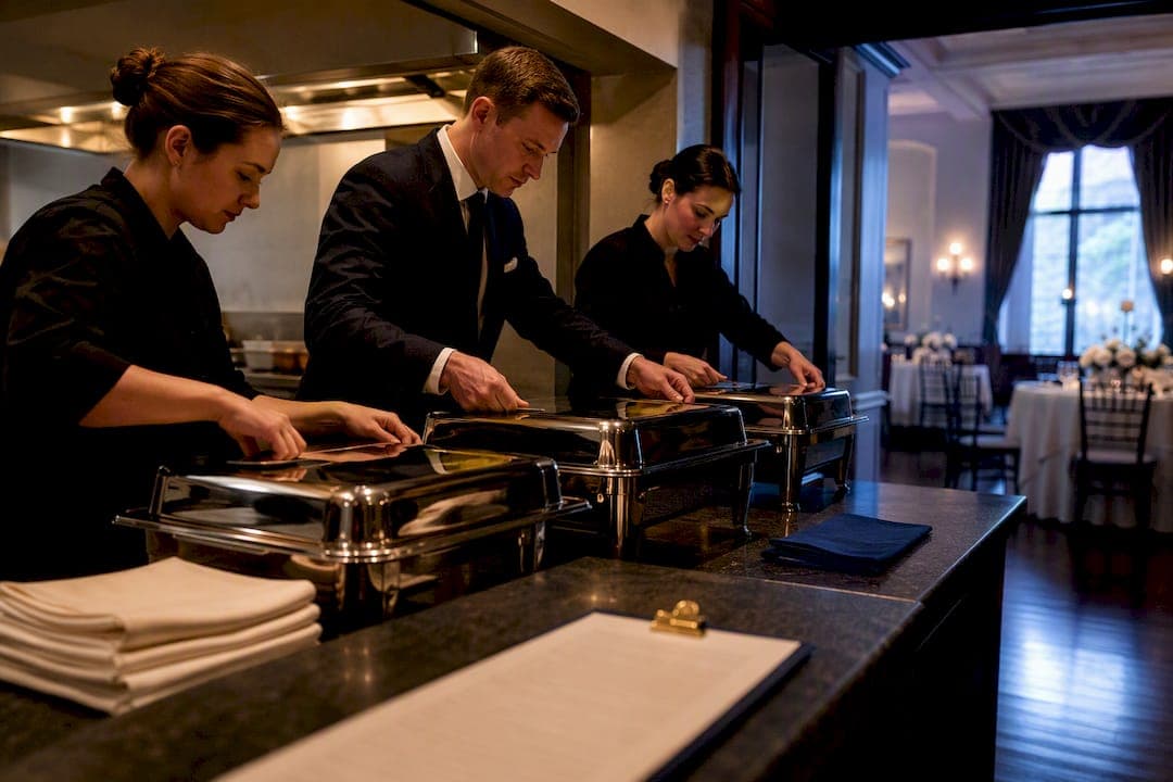 Self Catered Wedding Under 100 Guests: Ambassador Club Run Sheets